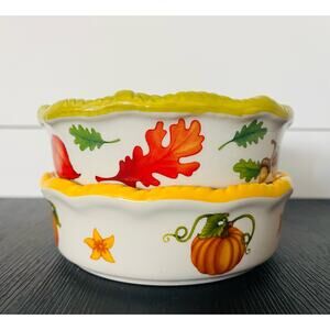 NWT Temptations 12 oz Pie Dishes (2)